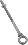EYE BOLT W/NUT 1/4X4IN GALV   