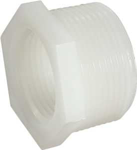 BUSHING NYLON HEX 1-1/2X1-1/4 