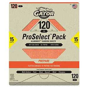 PAPER SAND 120GRIT 9 X 11IN   