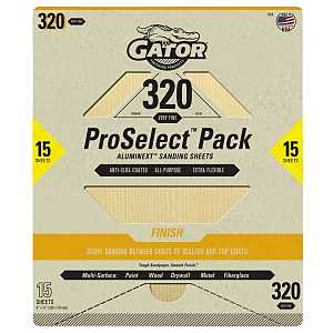 PAPER SAND 320GRIT 9 X 11IN   