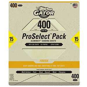 PAPER SAND 400GRIT 9 X 11IN   