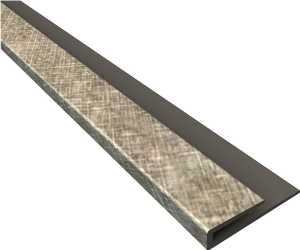 J-TRIM EDGE CH SILVER 18IN    