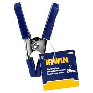 SPRING CLAMP METAL W/PAD 1IN  
