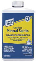 MINERAL SPIRITS ODORLESS CA QT