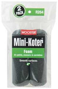 ROLLER PAINT MINI FOAM 4IN 2PK