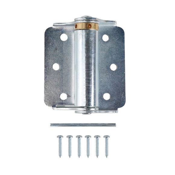 ProSource LR-112Z-PS Screen/Storm Door Hinge, 2-3/4 in W, Steel, Zinc, 6-Mounting Hole, No Loose Pin