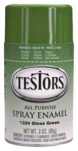 PAINT CAN ENAMEL GLSS GRN 3 OZ