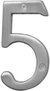 NUMBER HOUSE 5 SB 4IN SAT NKL 