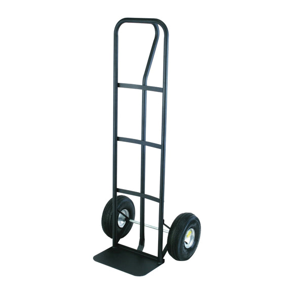 ProSource HT-1805 Hand Truck, 600 lb, 2-Wheel, Pneumatic Wheel, Steel