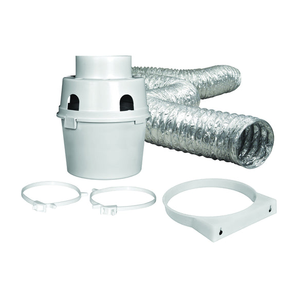Dundas Jafine ProFlex TDIDVKZW Dryer Vent Kit, 12-Piece