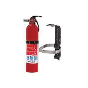 First Alert HOME1 Fire Extinguisher, 2.5 lb, Monoammonium Phosphate, 1-A:10-B:C Class