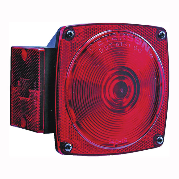 PM V440L Tail Light, Incandescent Lamp, Red/White Lamp