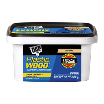 DAP 00525 Wood Filler, Paste, Musty, Natural, 32 oz