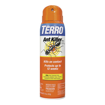 Terro T401-6 Ant Killer, Liquid, Spray Application, Indoor, Outdoor, 16 oz Aerosol Can
