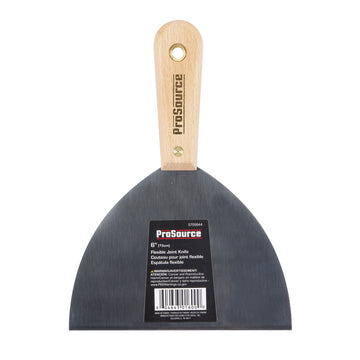 ProSource 01600R Joint Knife, 4-3/8 in W Blade, 6 in L Blade, HCS Blade, Full-Tang Blade, Wood Handle, Rosewood Handle