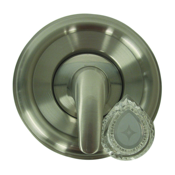 Danco 10002 Faucet Trim Kit, Plastic/Stainless Steel, Brushed Nickel, For: Moen Tub/Shower Faucets