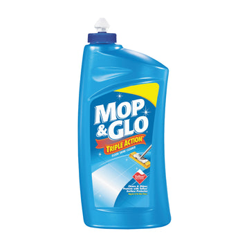 Mop & Glo 19200-95825 Floor Shine Cleaner, 32 oz Bottle, Liquid, Citrus, Tan