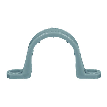 Carlon E977EC-CTN Conduit Clamp, 3/4 in, 2-13/32 in L, PVC, Gray, 20/PK