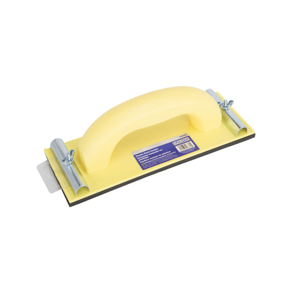 Vulcan 150133L Hand Sander with Clamp, 9-1/2 in L x 3-1/2 in W Pad/Disc, Comfort Grip Handle