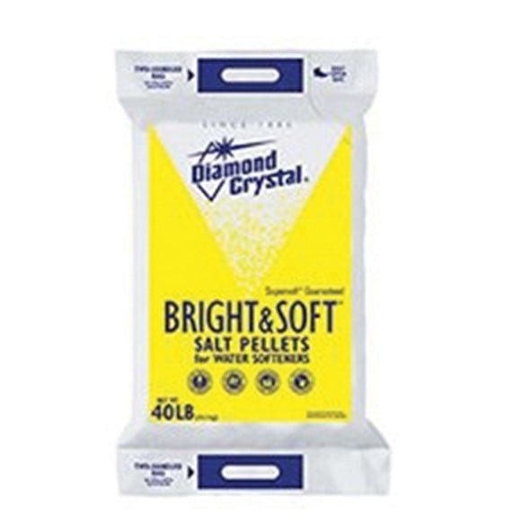 Cargill 100012407 Salt Pellet, 40 lb Bag, Solid, Halogen