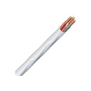 Southwire 14/3NM-WGX100 Sheathed Cable, 14 AWG Wire, 3-Conductor, 100 ft L, Copper Conductor, PVC Insulation