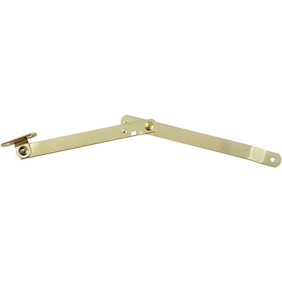 National Hardware N208-629 Folding Support, Steel, Brass, 9 in L, 1/PK