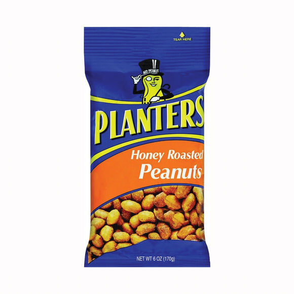 Planters 483276 Snack, Peanut, 6 oz Bag