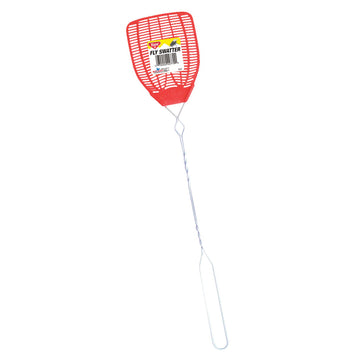 Enoz R-37/51/12 Fly Swatter, 5-3/4 in L Mesh, 4-1/4 in W Mesh, Plastic Mesh