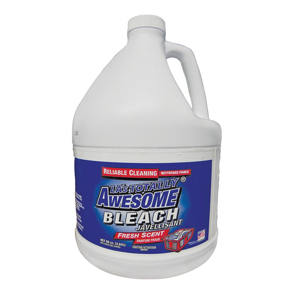 LA's TOTALLY AWESOME 094 Bleach, 96 oz Bottle, Liquid, Fresh Floral