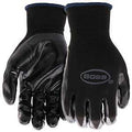 GLOVE NYLON W/NITRILE PALM M  