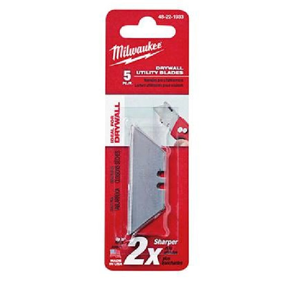 Milwaukee 48-22-1933 Blade, 2-3/8 in L, Carbide Metal, Straight Edge, 2-Point