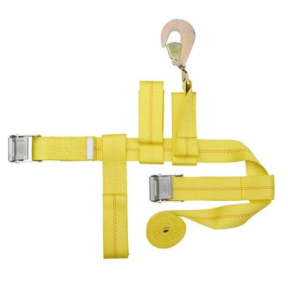 Keeper 04516 Tie-Down Strap, 2 in W, 8 ft L, 1000 lb, Twisted Snap Hook End Fitting