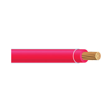 Southwire 22966683 Series Building Wire, Red Sheath, 12 AWG Wire, 1-Conductor, 50 ft L, Copper Conductor, Stranded