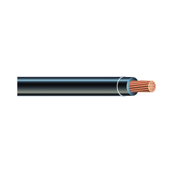 Southwire 22964183 Series Building Wire, Black Sheath, 12 AWG Wire, 1-Conductor, 50 ft L, Copper Conductor