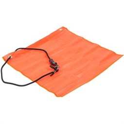 Keeper 04905 Bungee Safety Flag, Orange, 18 in W Flag, 18 in H Flag