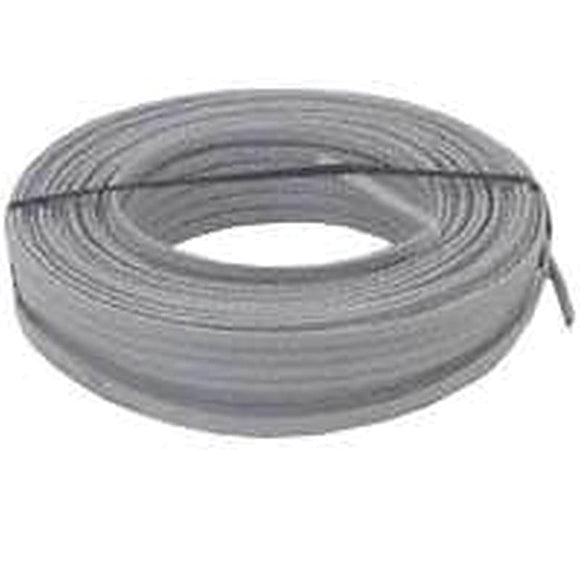 Romex 14/2UF-WGX50 Series Building Wire, Gray Sheath, 14 AWG Wire, 2-Conductor, 50 ft L, Copper Conductor, Nylon Sheath