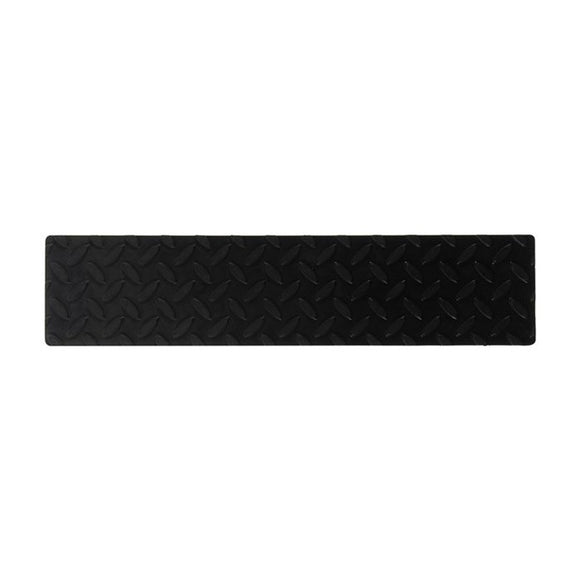 Keeper 5680 Safety Step, 17-1/2 in L, 4 in W, EPDM, Black