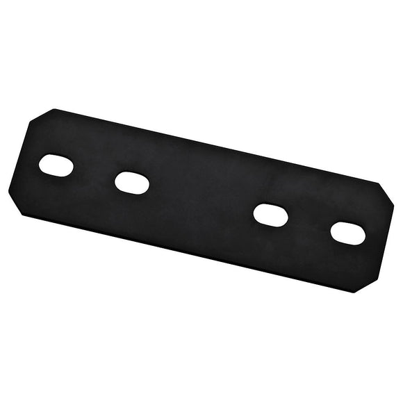 National Hardware N351-453 Mending Plate, 9-1/2 in L, 3 in W, Low Carbon Steel, Powder-Coated, Carriage Bolt