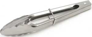 TONGS STAINLESS STEEL 9IN     