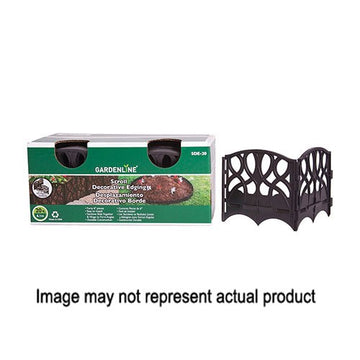 DeWitt SDE-20 Lawn Edging, 20 ft L, 6 in H, Black