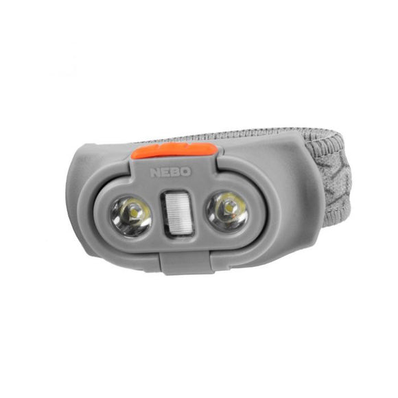Nebo EINSTEIN NEB-HLP-0006 Headlamp, AAA Battery, Alkaline Battery, LED Lamp, 500, 262 ft Beam Distance, Black