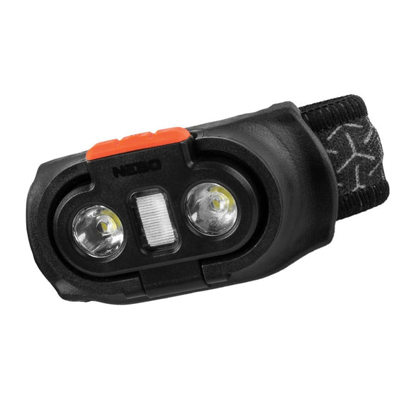 Nebo EINSTEIN NEB-HLP-0007 Headlamp, 2200 mAh, Alkaline, Lithium-Ion Battery, LED Lamp, 1000, 393 ft Beam Distance