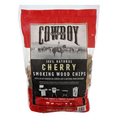 Cowboy 51412T Series Smoking Chip, Cherry, 12 in L, Wood, 180 cu-in