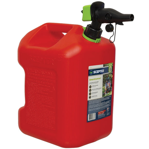 Scepter FSCG571 Can, 5 gal, Polypropylene, Red