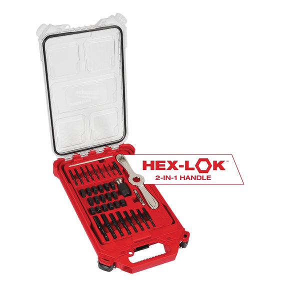 Milwaukee 49-22-5604 Tap and Die Set, 38 -Piece, Black Oxide