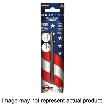 Pro 41203 Center Punch, 7/16 in Tip, 5 in L, Hex Shank