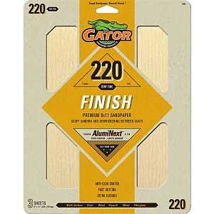 SANDPAPER AL OXIDE 9X11IN 220 