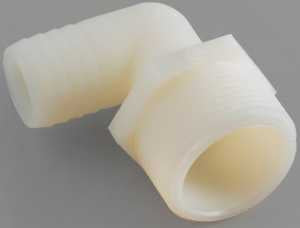 ELBOW NYLON BARBXMPT 3/8X1/4  