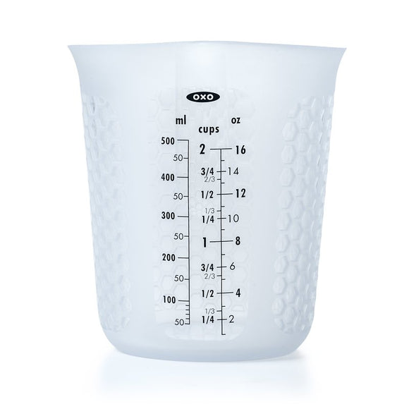 Oxo 11161000 Measuring Cup, 2 Cup Capacity, Silicone