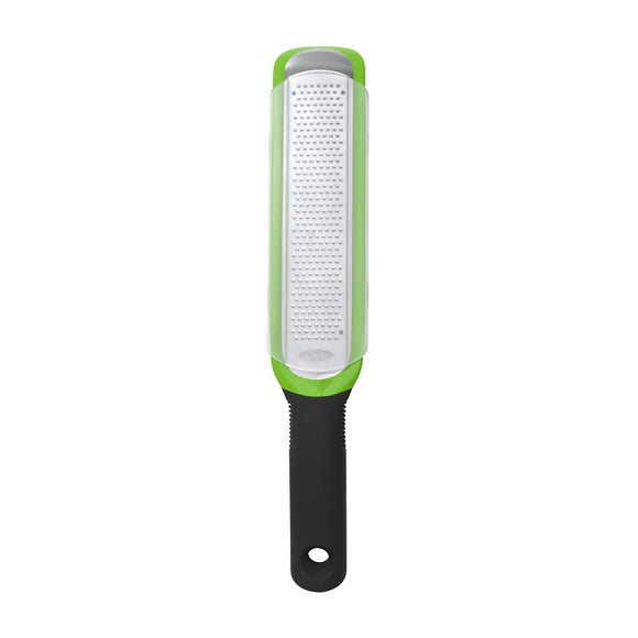 Good Grips 11215400 Etched Zester, Plastic/Stainless Steel, Bright Green